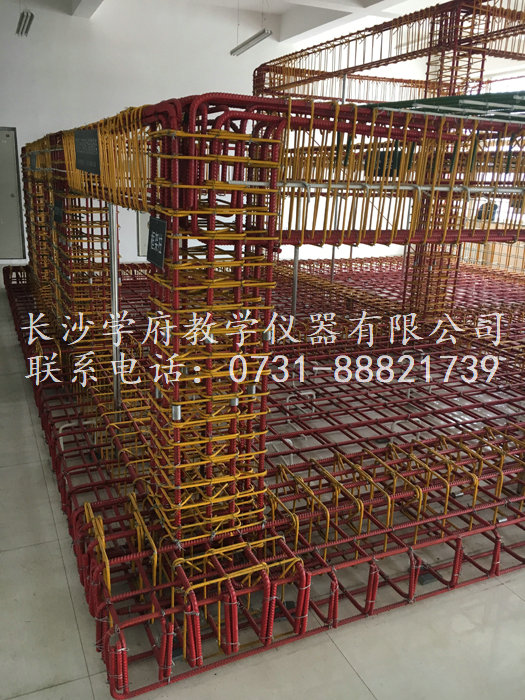 钢筋混凝土框架-剪力墙钢筋骨架