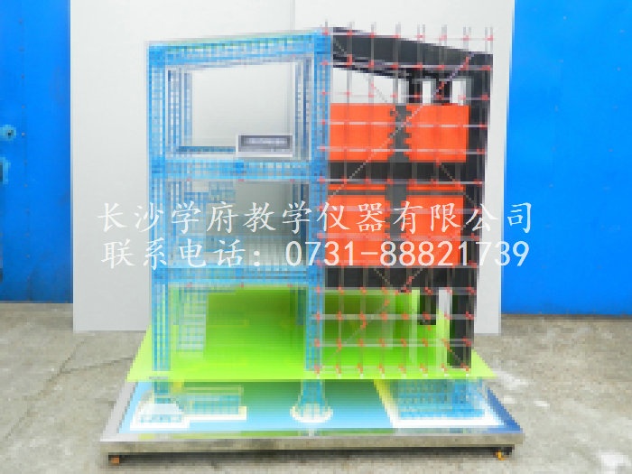 教学模型-三层房屋建筑钢筋配置